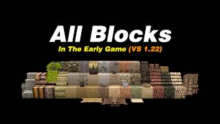 All Early Game Building Blocks in Vintage Story 1.22 screenshot 5