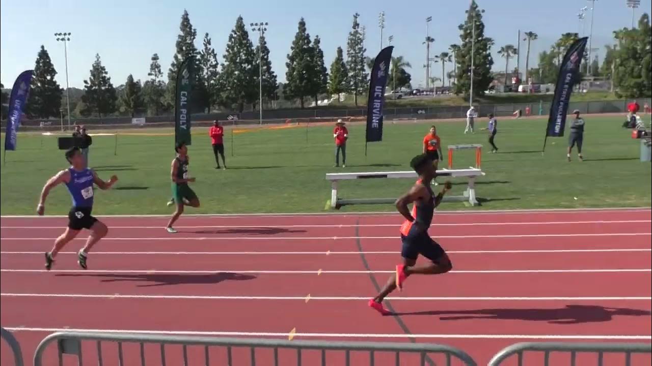 Justin Lowe, 400 Meters Prelim, 2023 Big West Track and Field