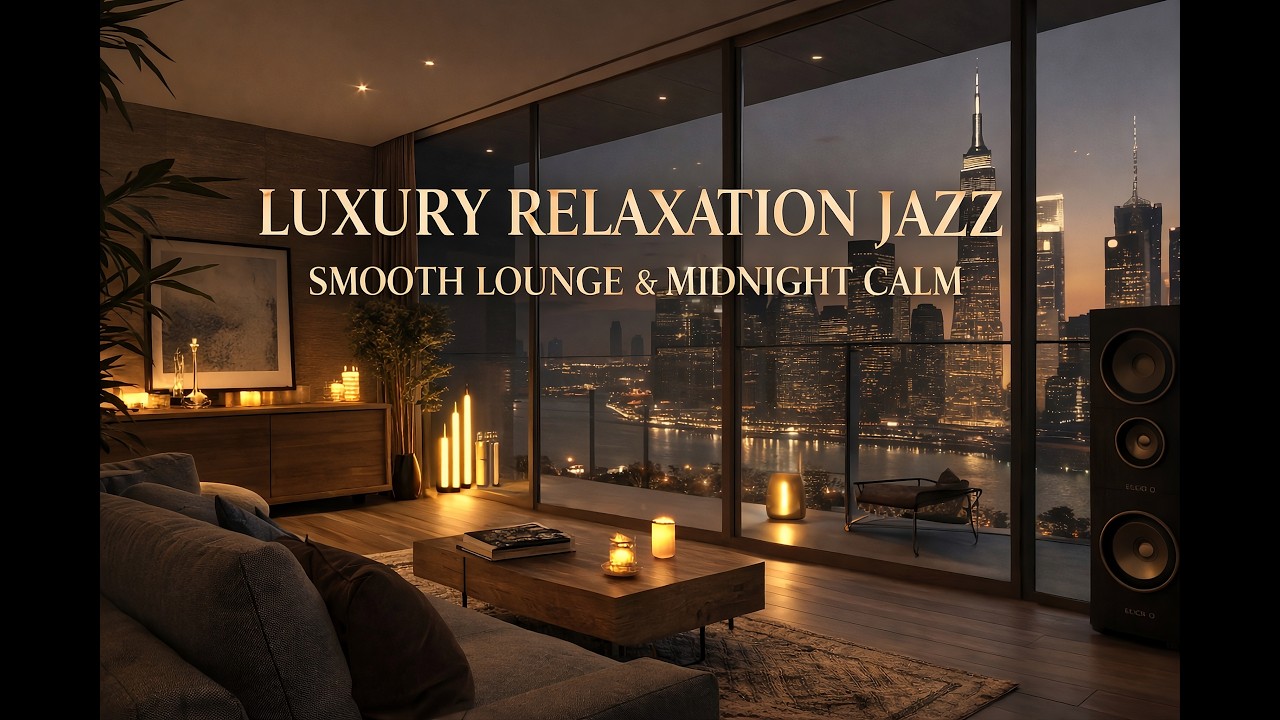 Luxury Relaxation Jazz – Smooth Lounge & Midnight Calm - YouTube