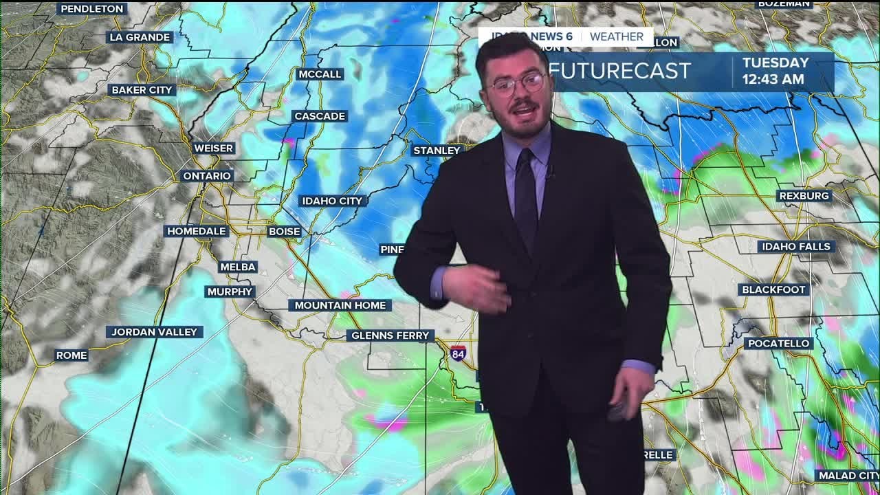 Winter storm arrives in Idaho tonight - YouTube