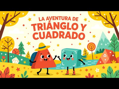 La Aventura Geométrica 🌈  - Cuentos Educativos para Niños - Olesur