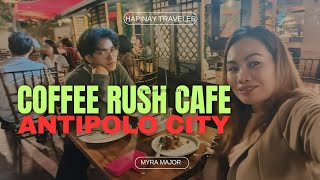 HIDDEN CAFE' IN ANTIPOLO? COFFEE RUSH FULL REVIEW & TOUR!