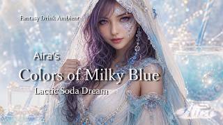 Aira's Milky Blue Colors 🥛 Colors of Milky Blue | Fantasy Drink Ambient 4K screenshot 3