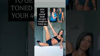 How do I get toned after 40? #shortsyoutube #motivation #strongabs #fitat40 #tonedabs #shorts #fit