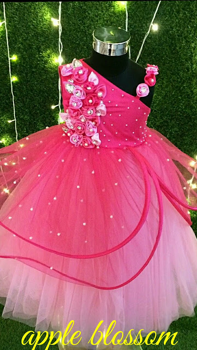 Latest net Frock Designs for Girl Babies | Party Wear Pattu Gown for Girl Babies 2022 net Frock