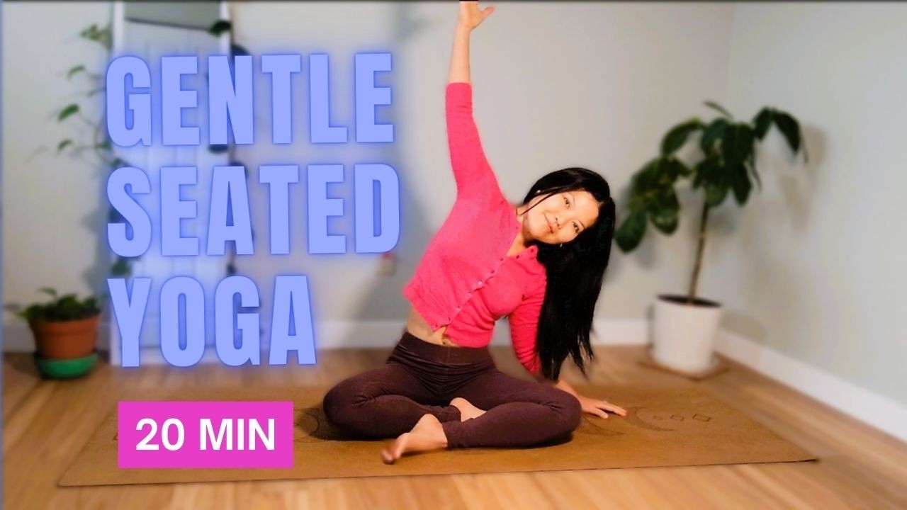 20 Minute Seated Gentle Yoga | Beginner Friendly & All Levels - YouTube