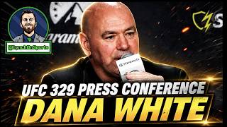 Dana White reacts to Conor McGregor's injury in UFC 329 main event