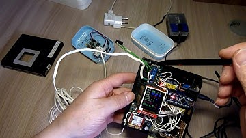 Девайс из серии «Умный дом». GSM сигнализация на SIM800L + температурный контроль помещения.