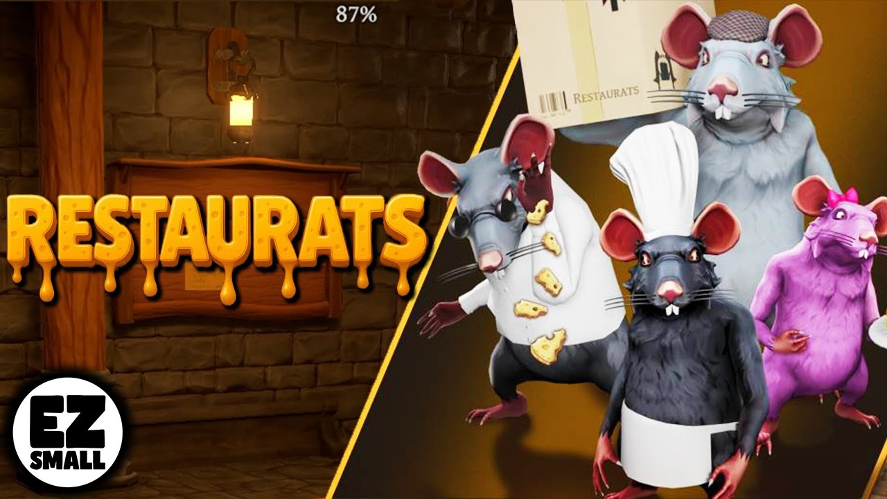 Come into our restaurant, run by 4 RATS [Restaurats] - YouTube