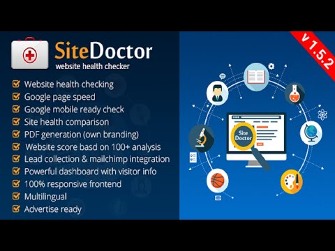 SiteDoctor v1.5.2 - Website Health Checker [Php Script + Admin Panel]