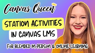 Canvas LMS | Easy Station Rotation Setup for K-12 Teachers