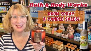 Bath & Body Works Room Spray & Candle Sales!