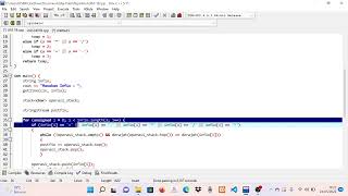 Tugas UAS Praktik Struktur Data (Stack (Infix ke Postfix)) || Aja Putri Ramadhani
