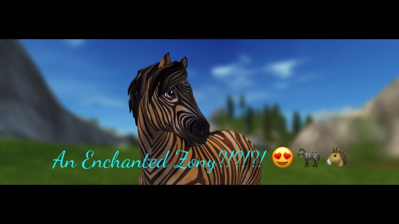 An Enchanted Zony?!?!?! 😍🦓🐴 // Star Stable Adventures!