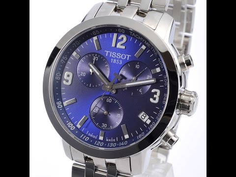 TISSOT T055.417.11.047.00 PRC200 MENS WATCH SILVER BLUE DIAL REVIEW ティソ メンズ レビュー 腕時計