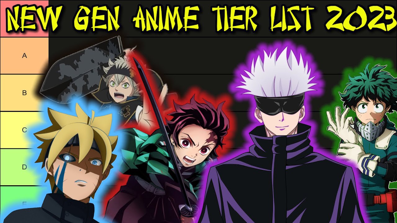 Meine TIER LIST zur ANIME SOMMER SEASON 2023! Tierlist S: Jujutsu Kais