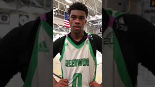 Greenwood Elite/East Kentwood Ja'Moni Jones talks to The D Zone after a strong performance in AAU