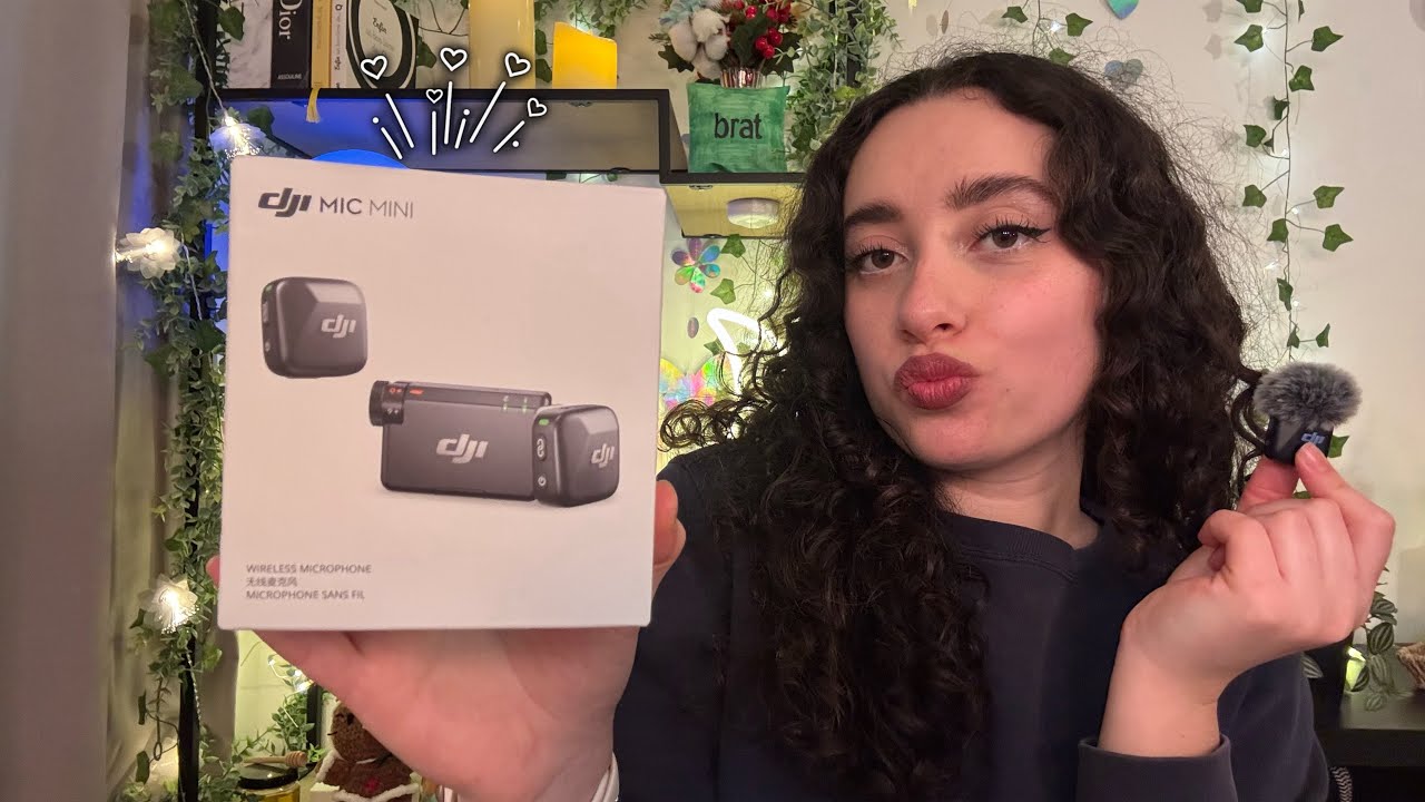 ASMR - NOUVELLE ANNÉE, NOUVEAU MICRO DJI MINI 🎤(le chuchotement de dingue!)