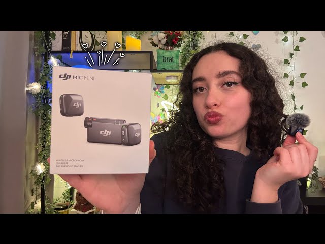 ASMR - NEW YEAR, NEW DJI MINI MICROPHONE 🎤 (crazy whispering!)
