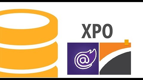 DevExpress XPO  Blazor WebAssembly and SQLite in dot NET 6