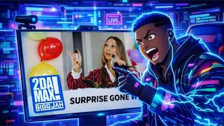 I KNOW YOU LYING 😭 SURPRISE GONE WRONG (Bigg Jah Reaction)