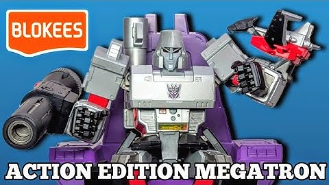 Blokees Action Edition 02 G1 Megatron Transformers Model Kit Review
