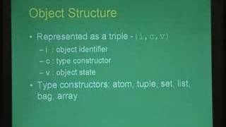 ⁣Lecture - 36 Object Oriented Databases