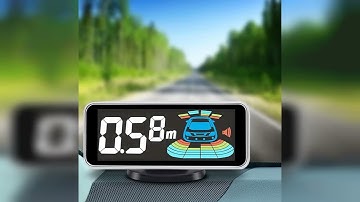Review: Car Parking Sensors Kit Reverse Radar parktronic System Auto Electronics Vehicle Back ...