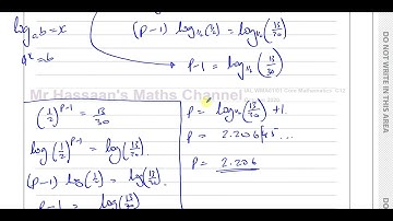 [P2] C12, (IAL), WMA01/01, October 2020,  Q7, Logarithms, Equations