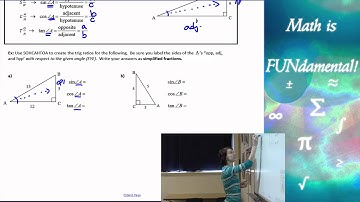 8.3 Geometry - Right Triangle Trigonometry (SOHCAHTOA)