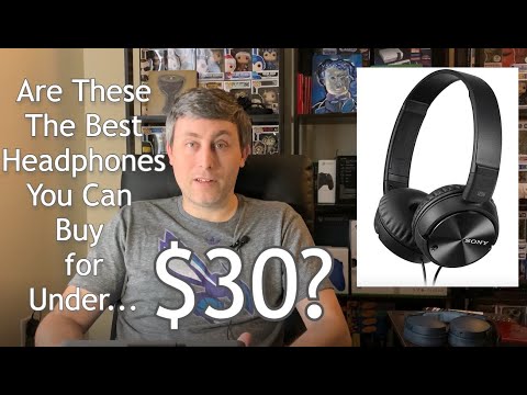 Sony MDRZX110NC Headphones Review - Great *and* Inexpensive!