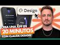 Diseñé una app desde cero en menos de 20 minutos usando Claude Design.