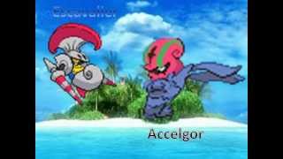 Pokemon Voting Round 1 - Accelgor VS Escavalier