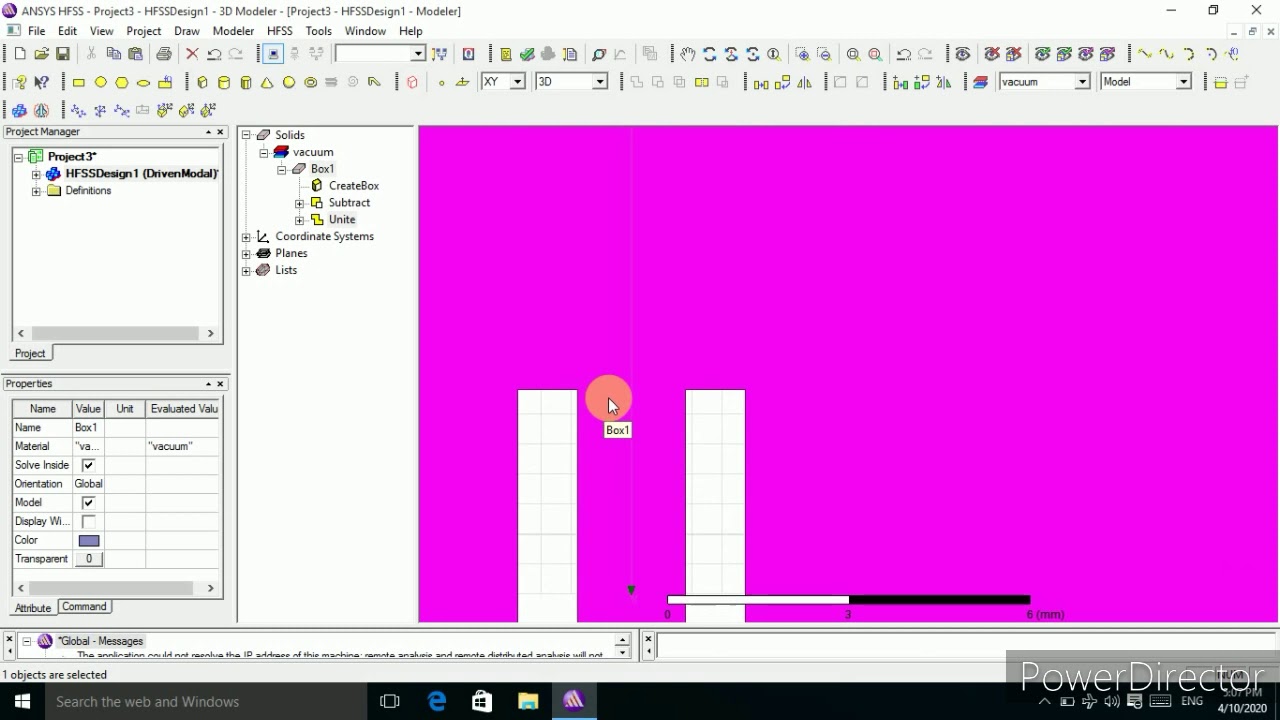 Microstrip patch Antenna design using HFSS in Tamil - YouTube
