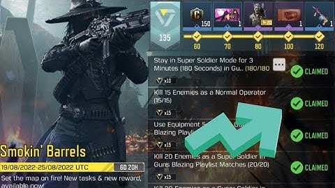 Call Of Duty Mobile Kill 15 Enemies as a Normal Operator Task Complete