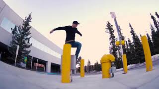Street Skateboarding Alaska - Wes Wallace - Exposure