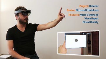 HoloCar Interactive HoloLens Mixed Reality Application by VR-Masters