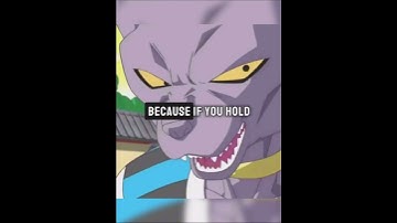 Beerus Warns Zamasu About Goku (dbs edit) #dbsedit #dbedit #dbsedits #shorts
