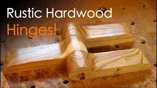 Beautiful And Simple Wood Hinges!