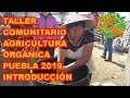 AGRICULTURA ORGÁNICA, 1er TALLER COMUNITARIO PUEBLA 2019 (PARTE 1) &quot;INTRODUCCIÓN&quot;