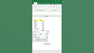 #shorts | Goal Seek in #excel
