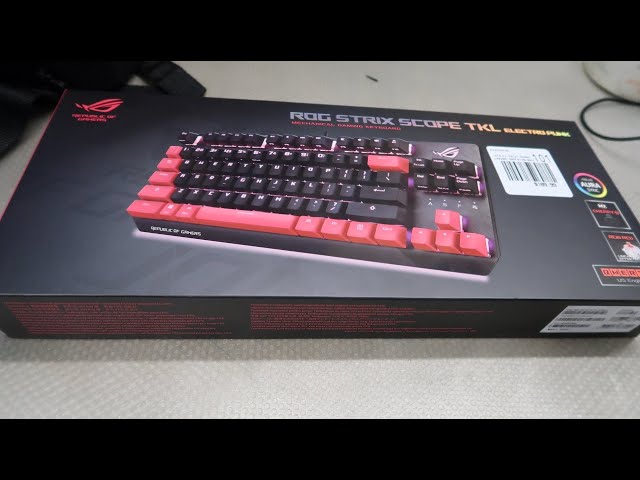 その他 ASUS ROG STRIX SCOPE CHERRY MX RGB RED ROG Strix Scope | Keyboards | ROG Global