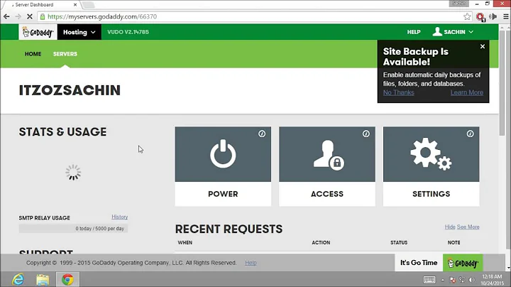 Part 3: How to setup and Access the VPS Server ( A VPS bought from godaddy.com ) walkthrough