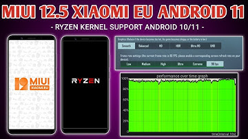 REVIEW MIUI 12.5 XIAOMI EU ANDROID 11 + RYZEN KERNEL REDMI NOTE 8 GINKGO CUSTOM ROM GAMING