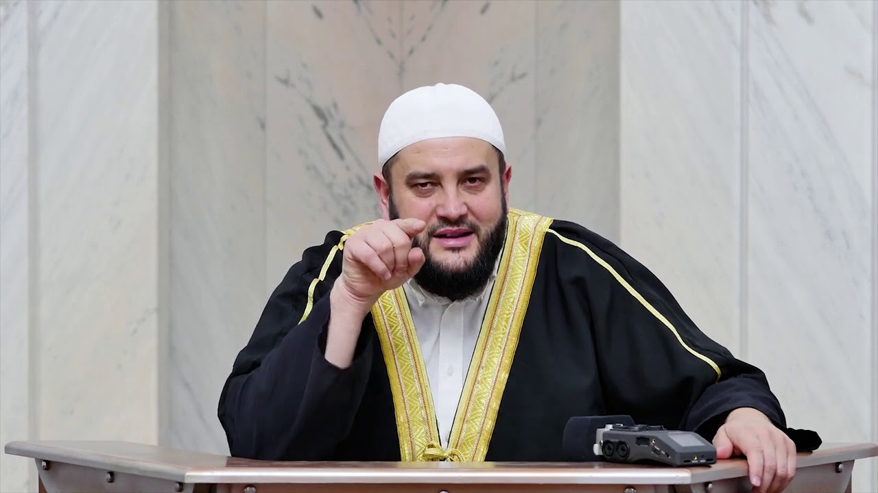 Silazak Adema na zemlju - Tefsir Ku'ana (Sura El-Bekare 35.36 i 37 ajet)mr.Sead ef. Islamović