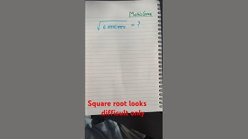 Simplify square root easy #viralvideo #shortsfeed #maths #shorts