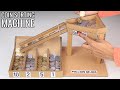 How to make an automatic coin sorting machine from cardboard