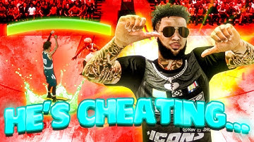 FIRST EVER MODDED CONTROLLER NBA2K21! AIMBOT IN NBA2K😱 GREEN EVERY SHOT!!! CRIPWALKING EXPOSED