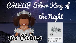 Cheap Silver King of the Night - 160 Robux - Roblox 2023