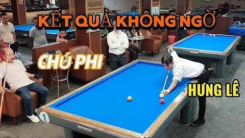 Bida cadre 71/2 HƯNG CẦN ĐƯỚC gặp PHI USA siêu bất ngờ giải thiện nguyện cúp BÀ CHIỂU